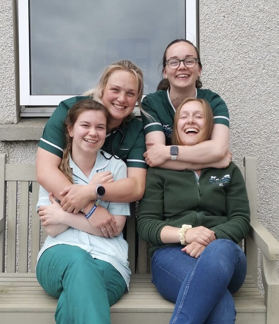 Members of the Flett & Carmichael nursing team together